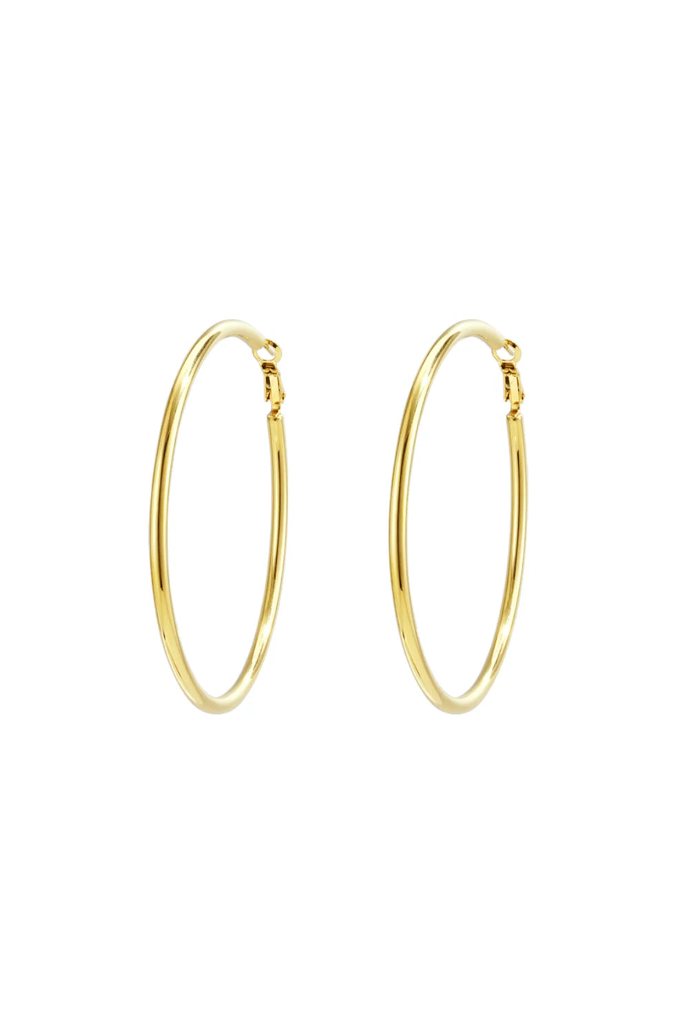 "Halo" hoop earrings