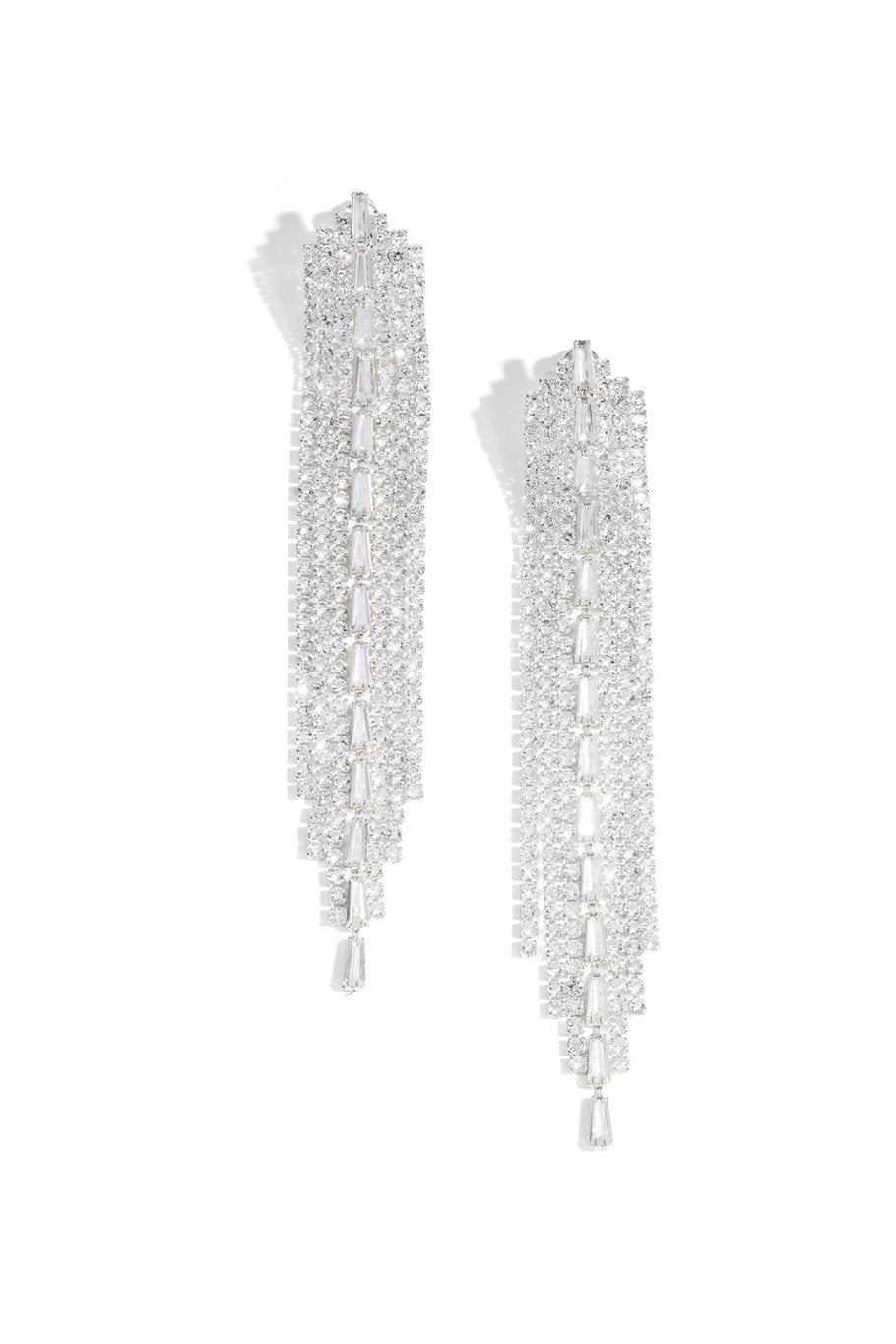 "Glitz" earrings silver