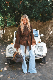 "Penny" jacket brown