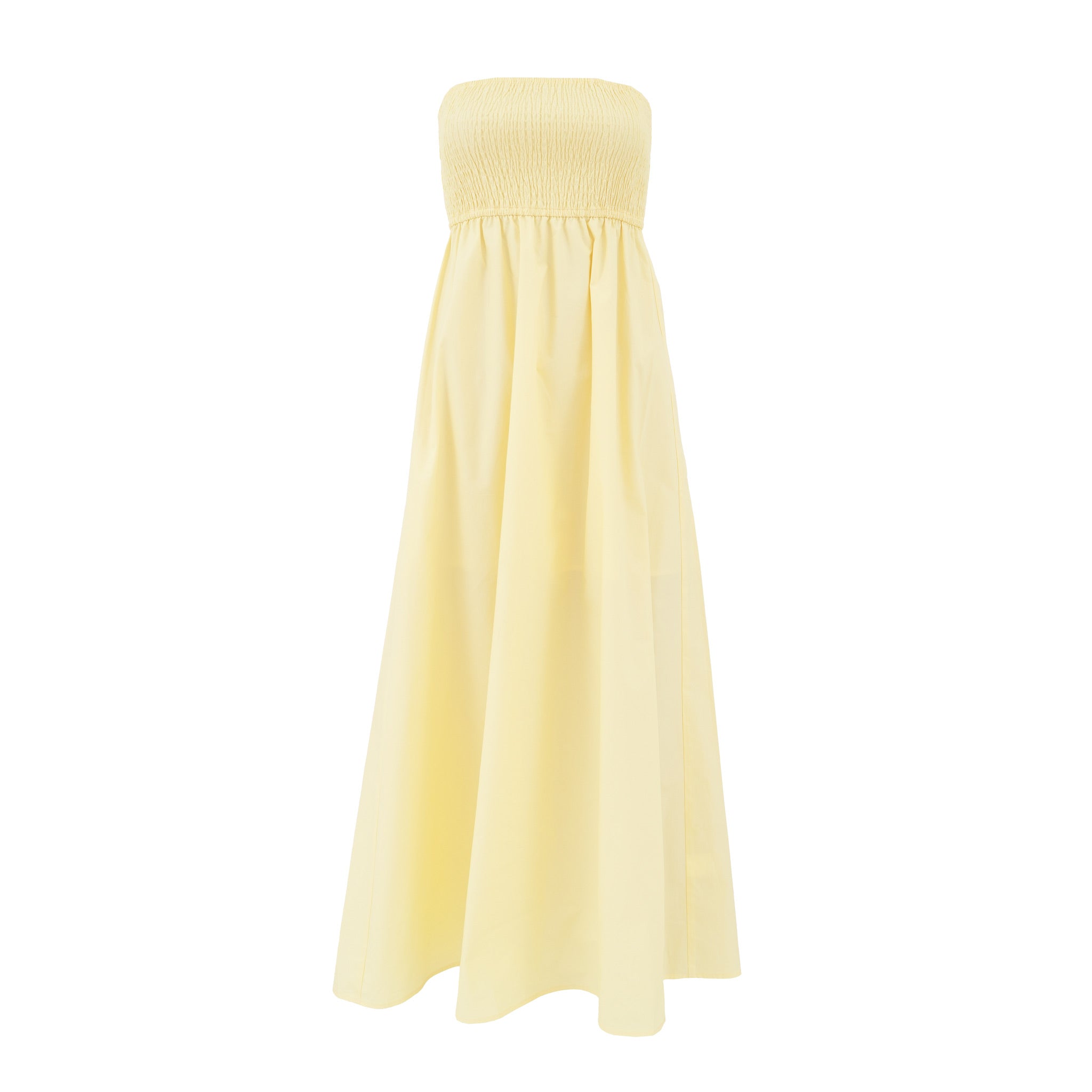 "Radiant" dress yellow