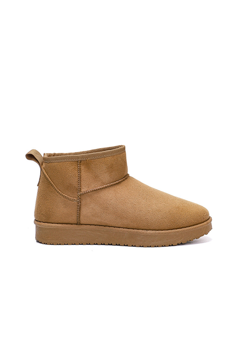Bottines "Cosy" camel