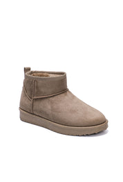 Bottines "Cozy" taupe