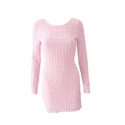 Vestido de "playa" rosa