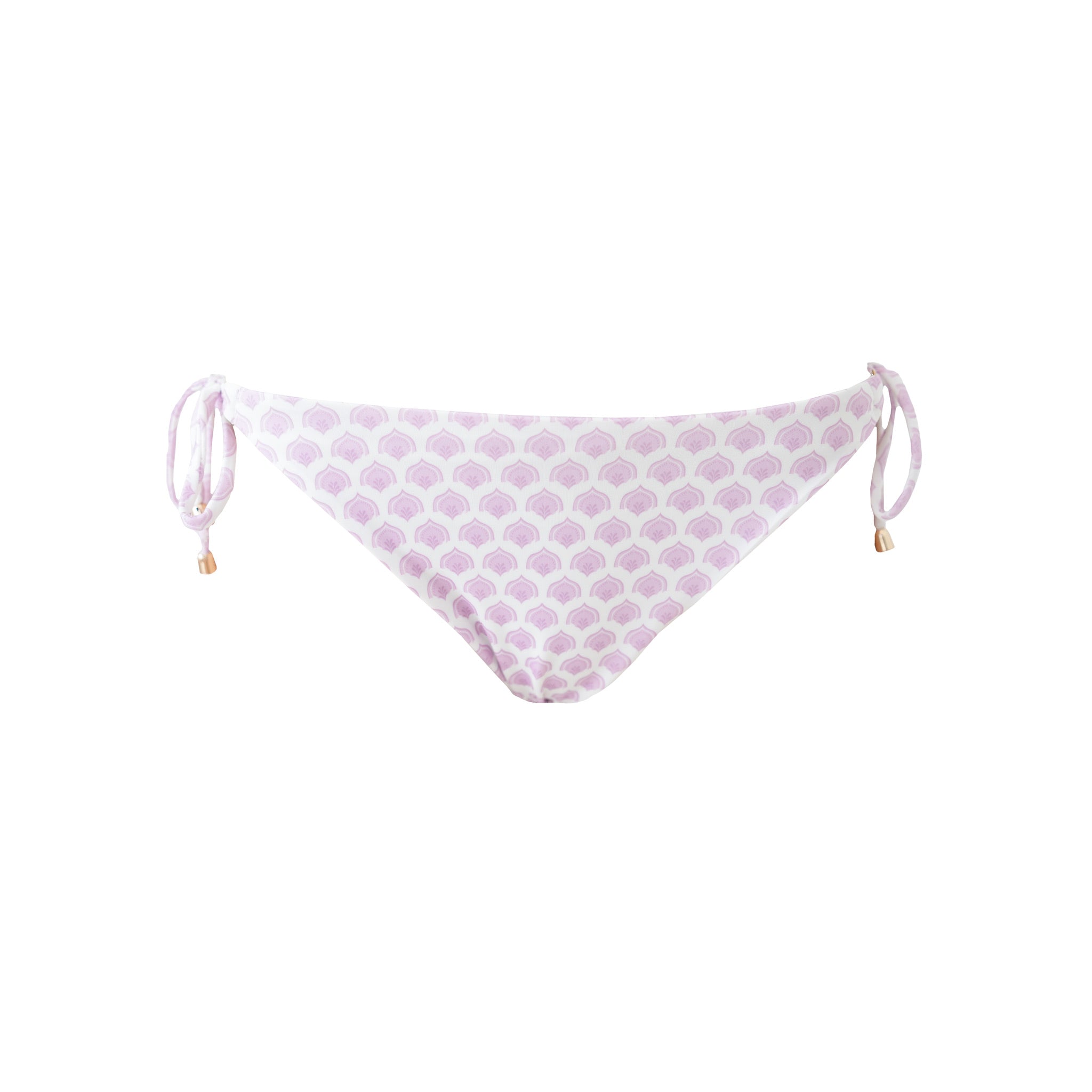 Púrpura de fondo de bikini atado "soleado"