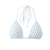 "Palm" bikini top green