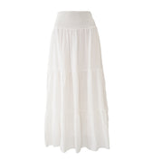 "Paradise" skirt white