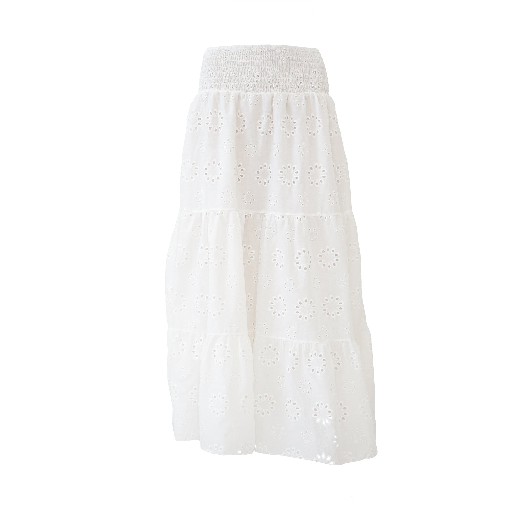 "Daisy" skirt white