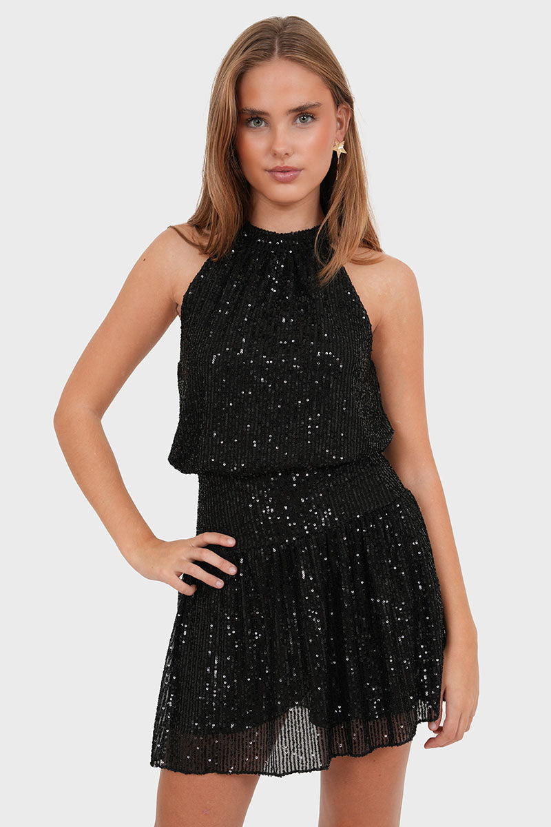 "Madison" dress black