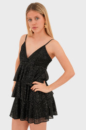 "Glimmer" dress black