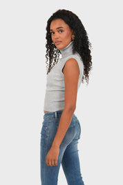 "Casual" top light grey