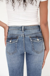 "Flared" jeans dark blue tall