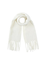 "Lou" scarf white