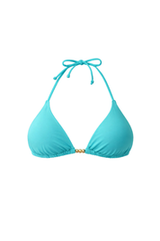 "Marina” bikini top blue