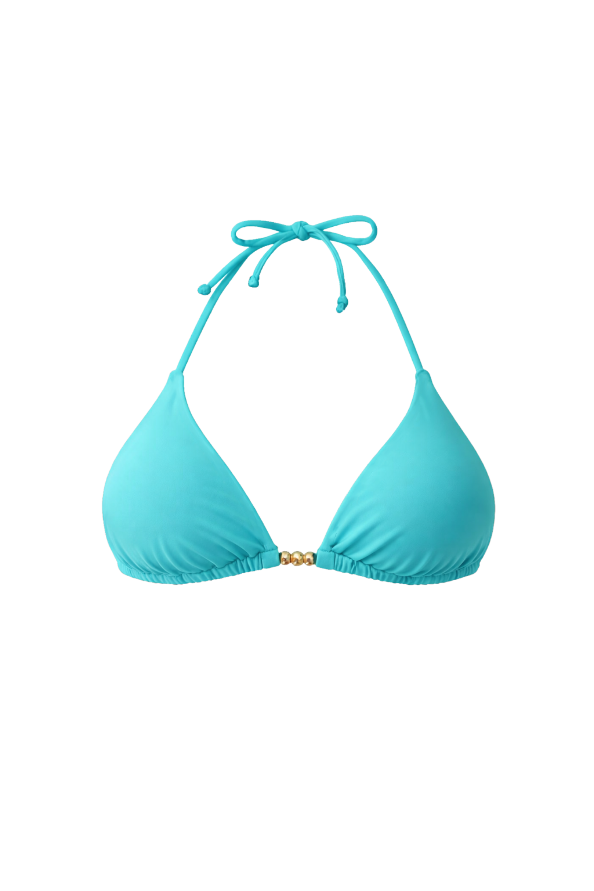 "Marina” bikini top blue