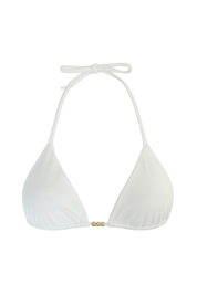 Top de bikini "Coconut" blanco