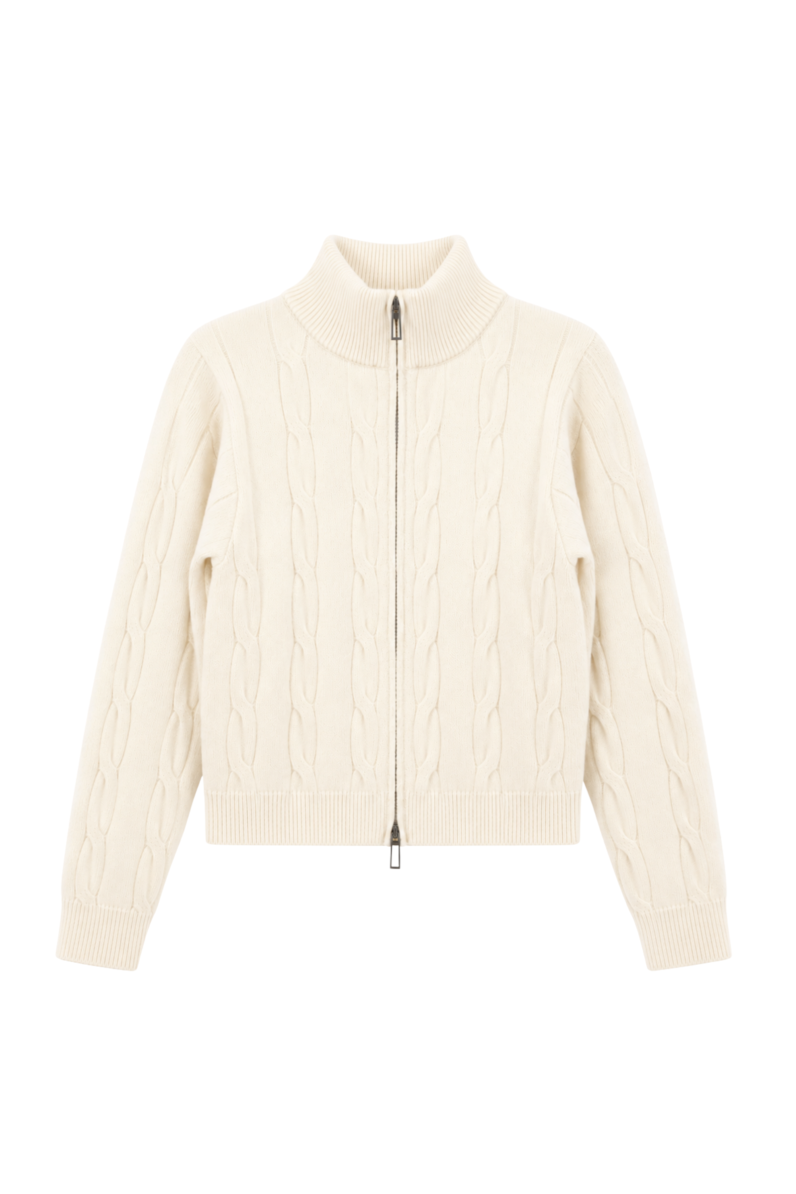 "Saga" cardigan white