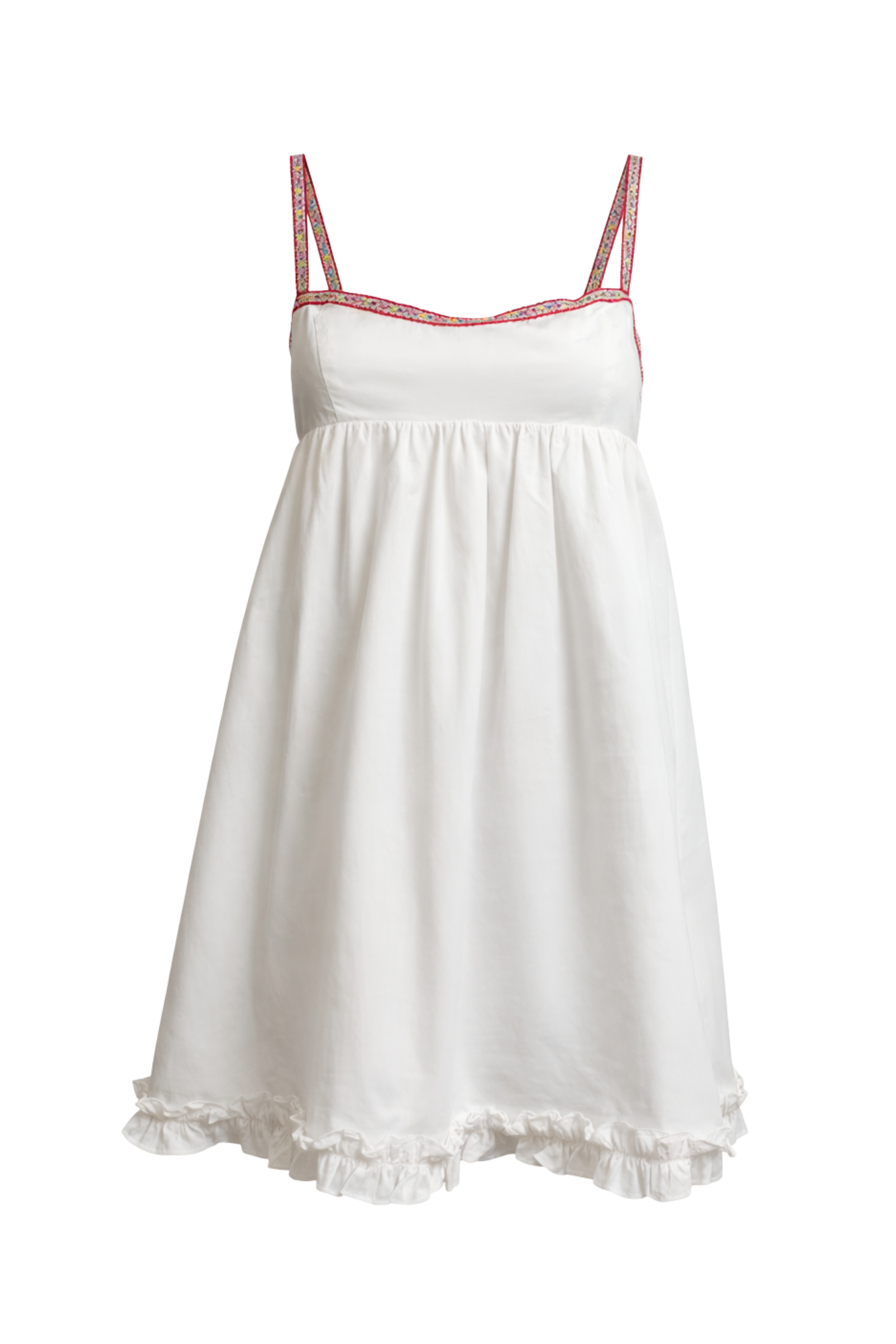 "Bambi" dress white & "Sweet peach" dress white bundle deal