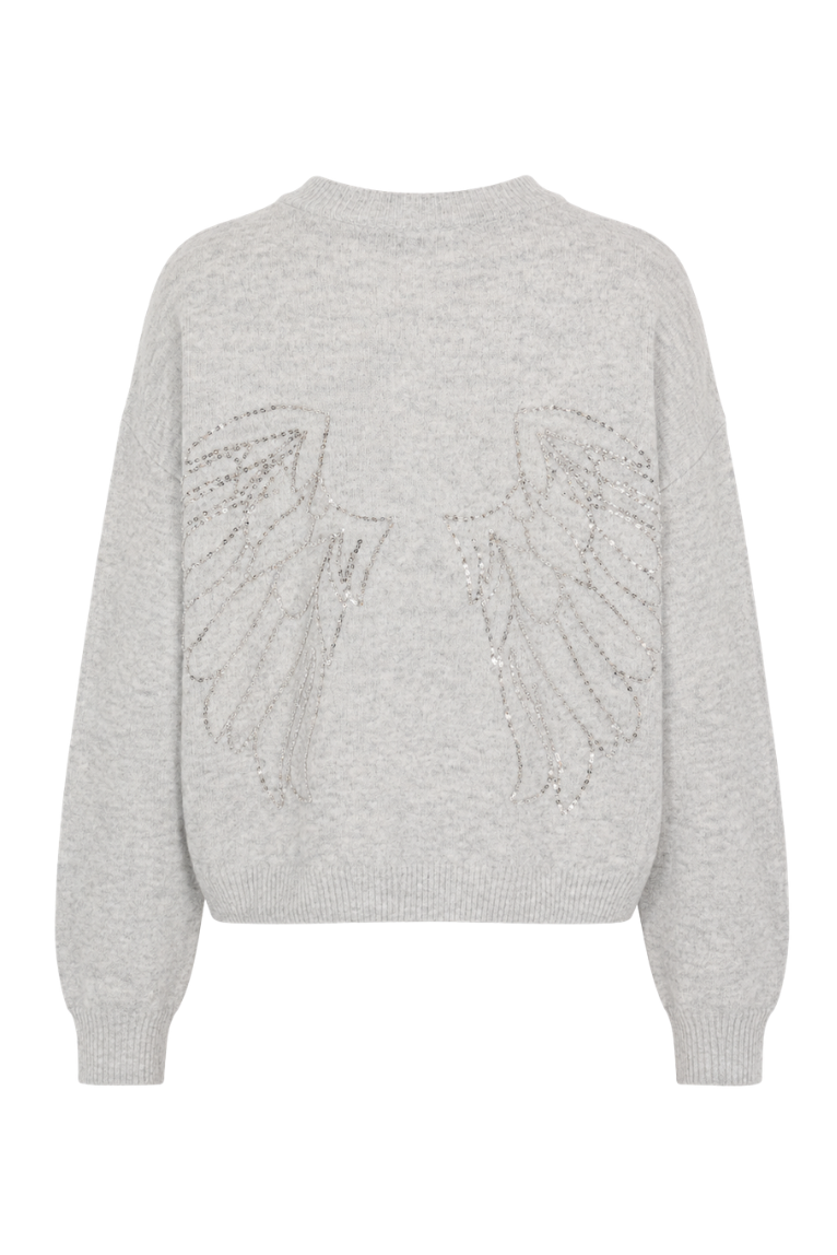 "Stacy” sweater grey