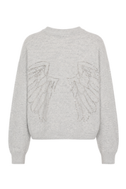 "Stacy” sweater grey