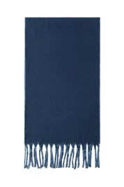 "Fluffy" skjerf marineblå