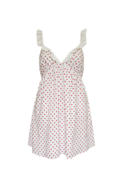 "Bambi" dress white & "Sweet peach" dress white bundle deal