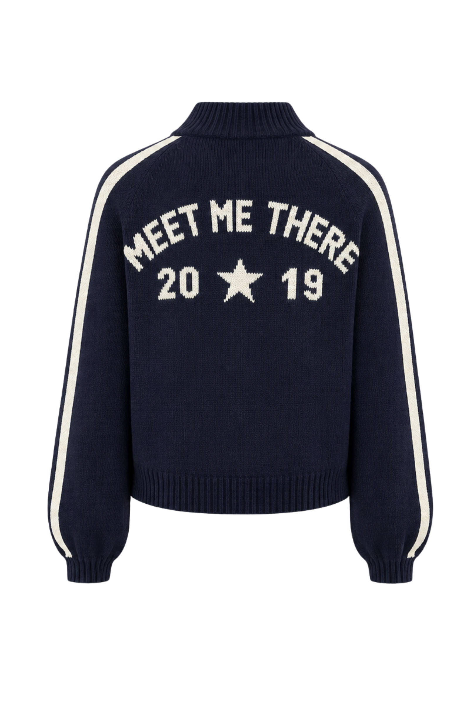 “MMT” cardigan navy