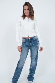 "Pearl" jeans blue