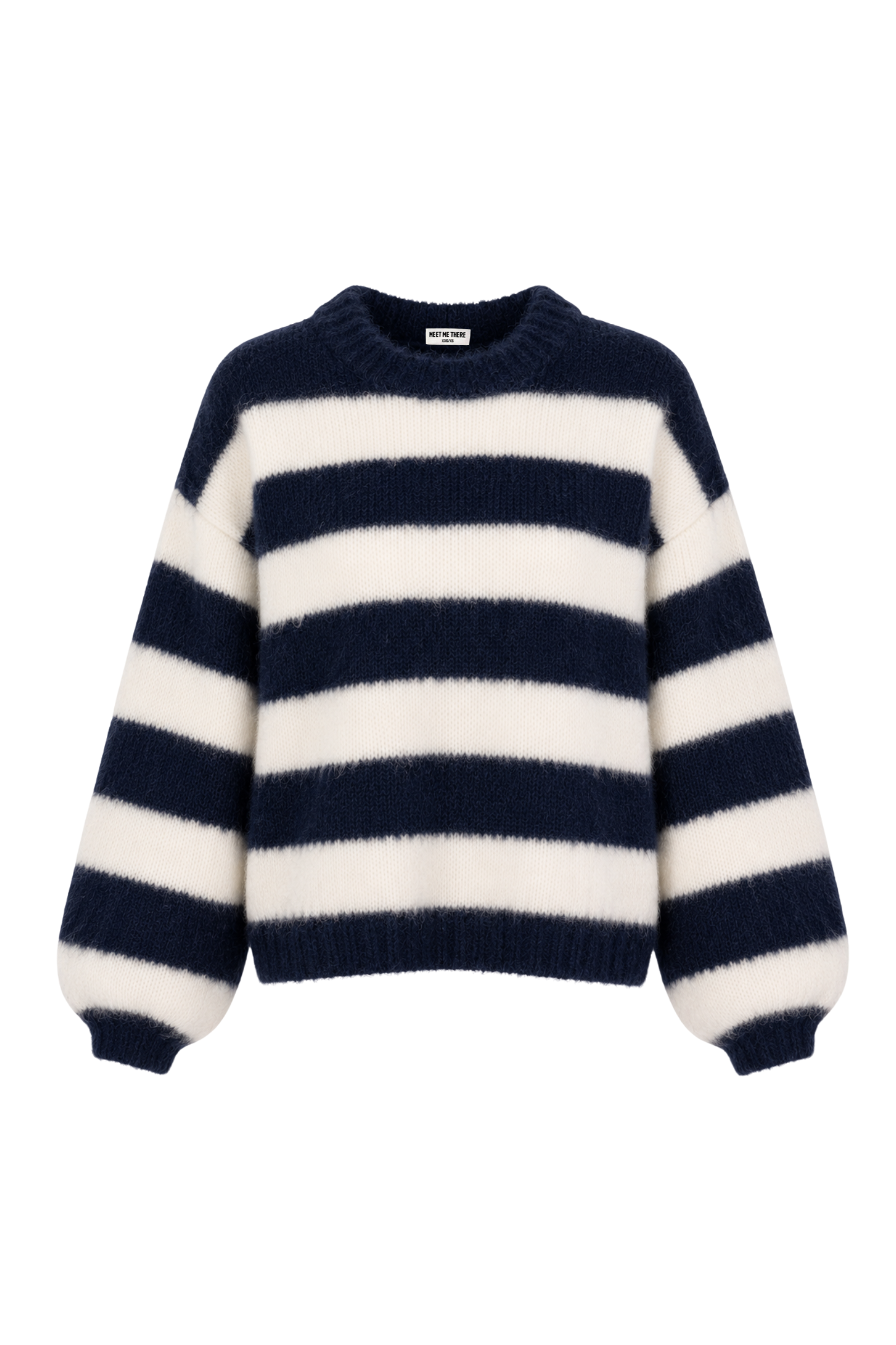 “Annabelle” sweater striped navy