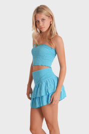 "Caribbean" skirt turquoise