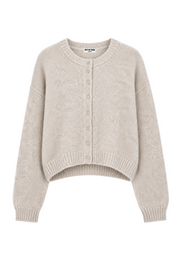 "Evelyn" cardigan stone