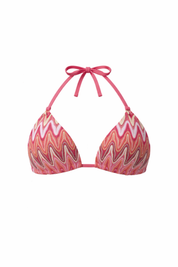 "Fiore" pink bikini top