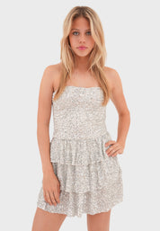 "Nightfall" dress silver