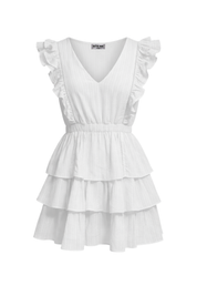 "Mia" kjole hvit