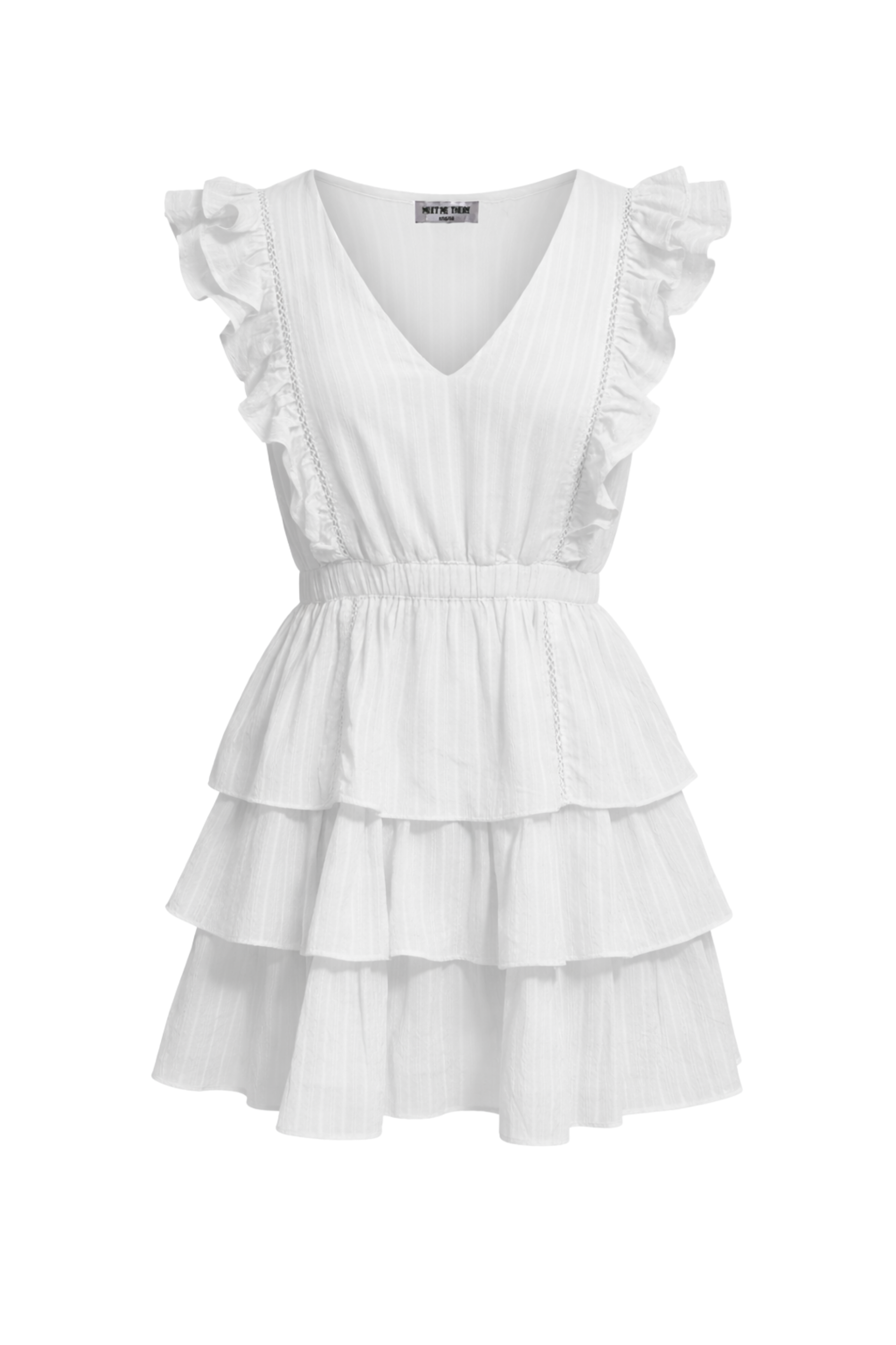 "Mia" kjole hvit
