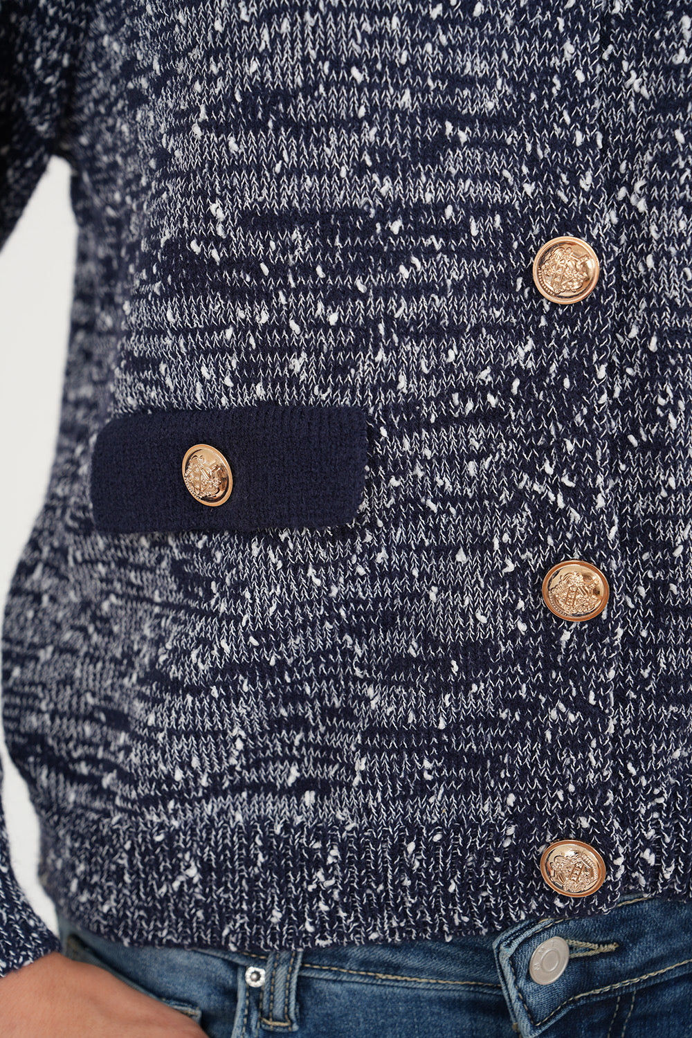 "Marine" vest navy