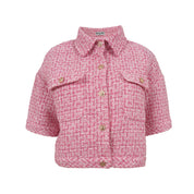 "Tweed" jacket pink