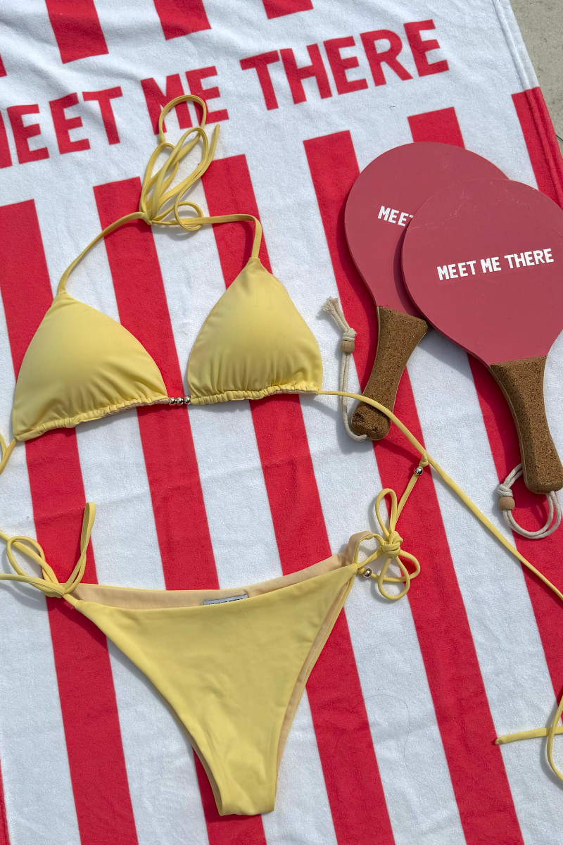 "Lemon" bikini bottom yellow
