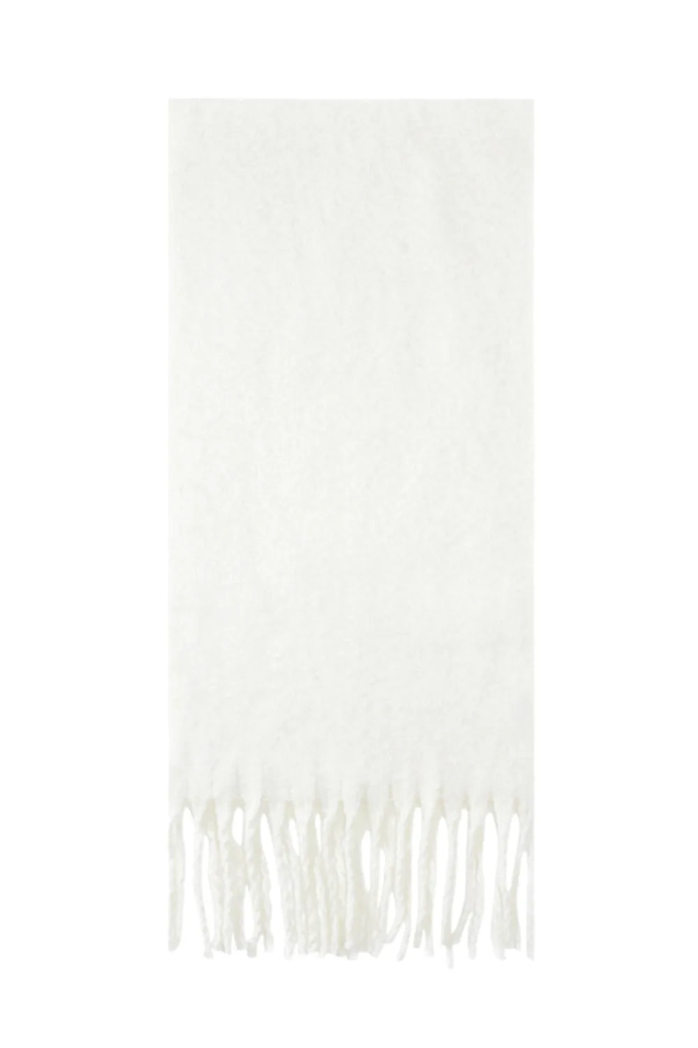 "Lou" scarf white