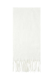 "Lou" scarf white