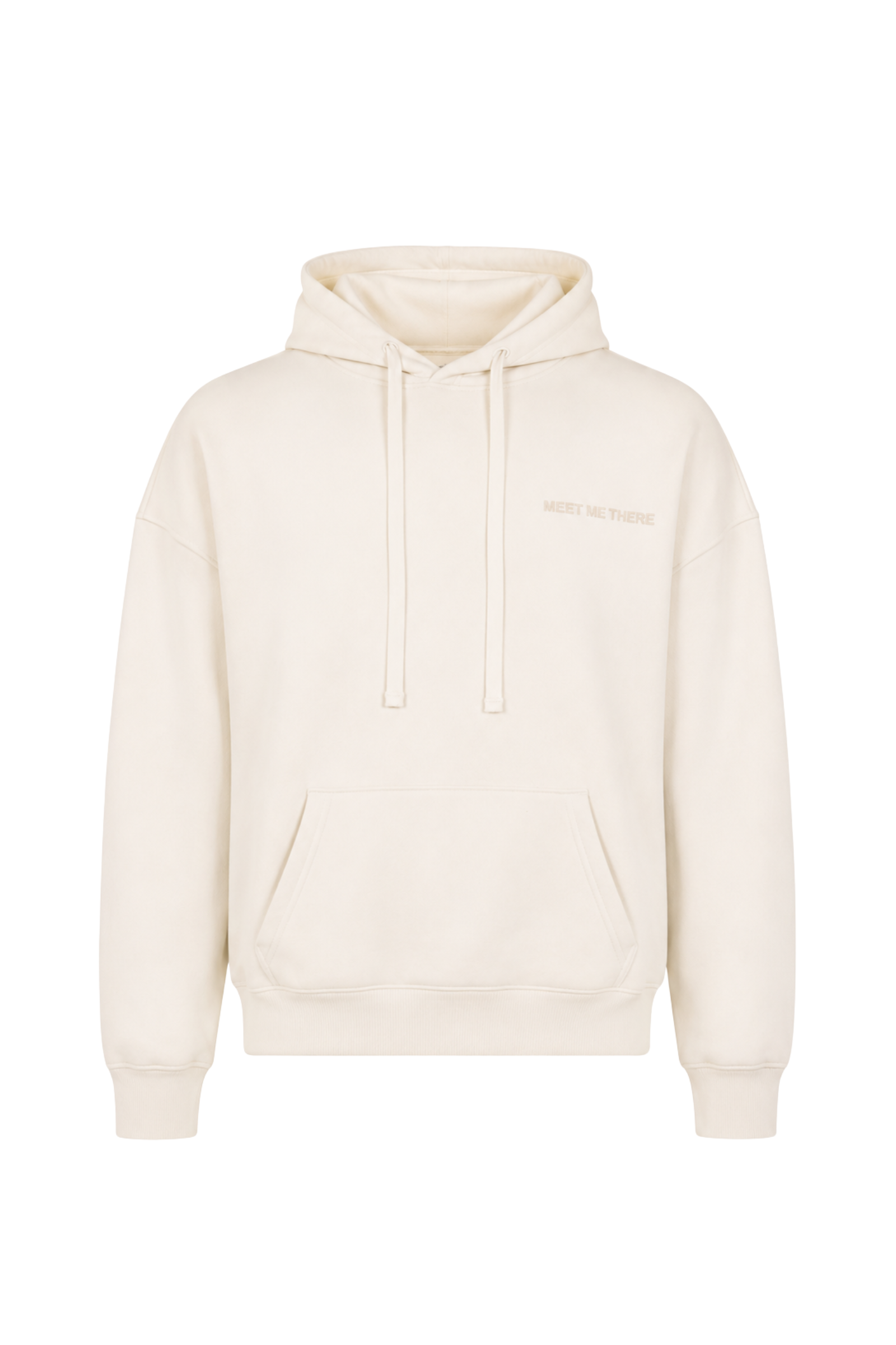 "MMT” hoodie cream