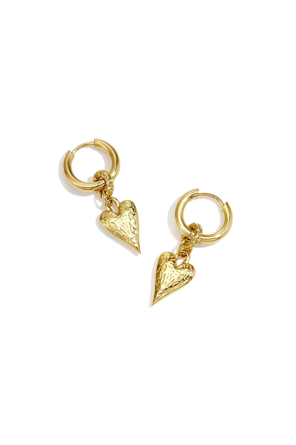 "Livia" heart earrings