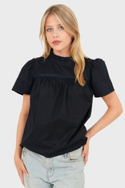 "Faye" blouse navy