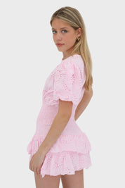 "Poppy" dress pink