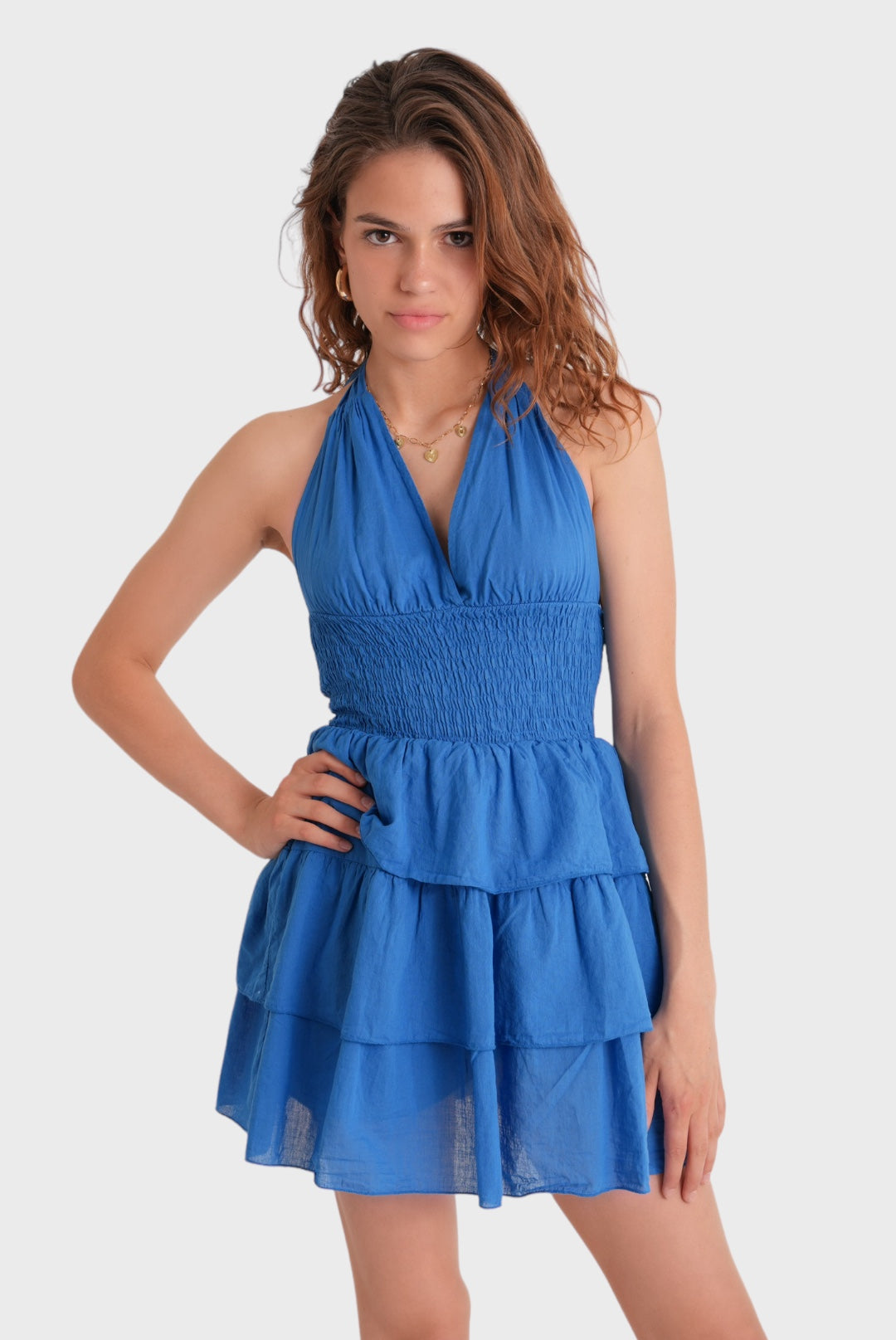 "Sofia" dress blue