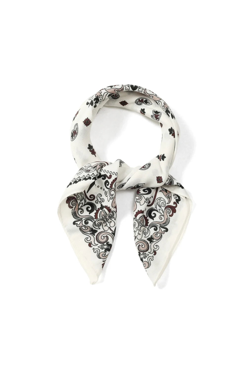 "Ivy" bandana white