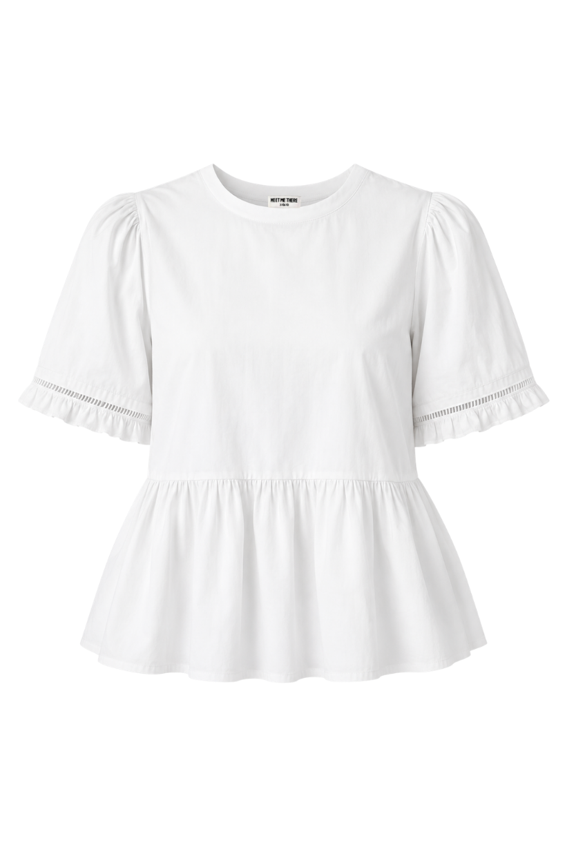 "Emilia" blouse white