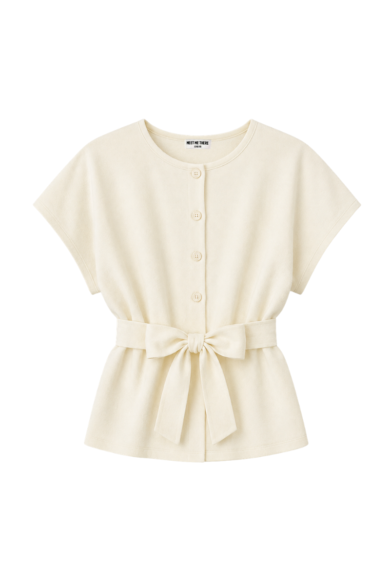 "Lena" vest white
