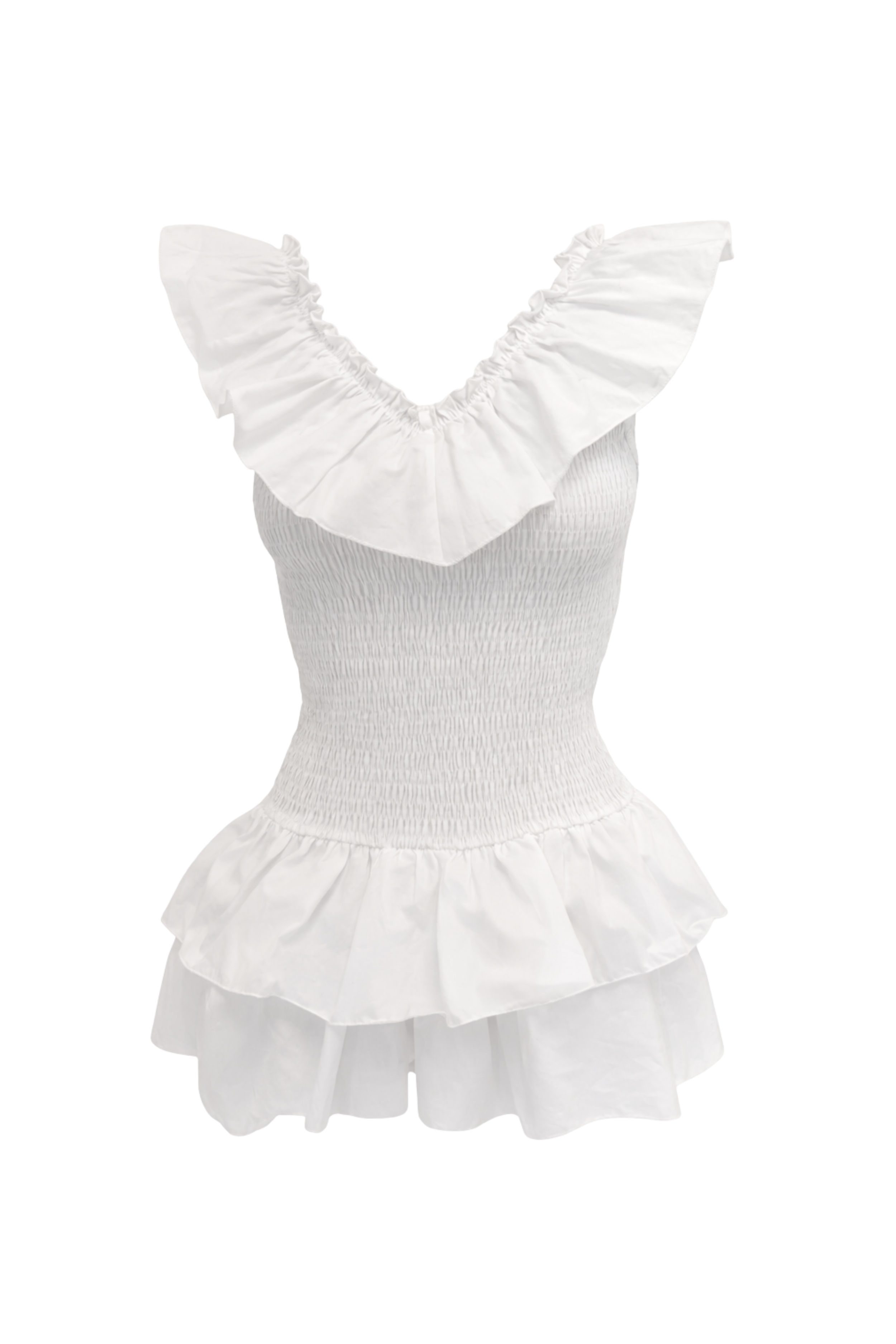 Vestido "Sol" blanco