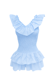 "Sol" dress sky