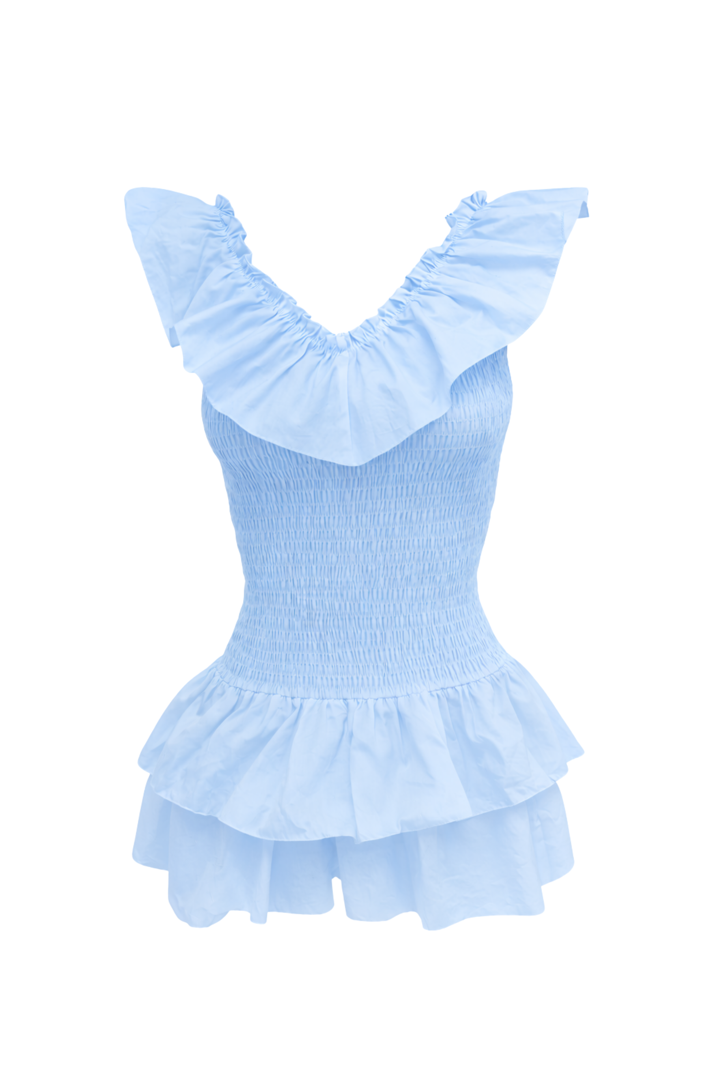 "Sol" dress sky